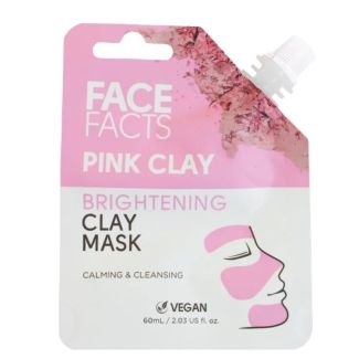 Face Facts Pink Clay Brightening Clay Mask - 60ml