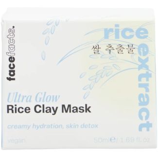 Face Facts Rice Extract Ultra Glow Rice Clay Mask - 50ml