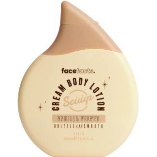 Face Facts Scuup Vanilla Velvet Cream Body Lotion - 200ml
