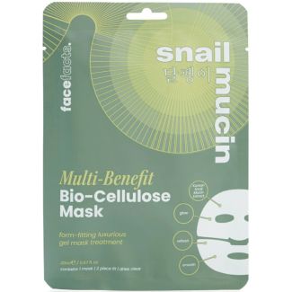 Face Facts Snail Mucin Multi-Benefit Bio-Cellulose Mask - 20ml