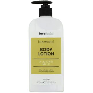 Face Facts  'Unwind' Almond Milk Body Lotion 400ml 