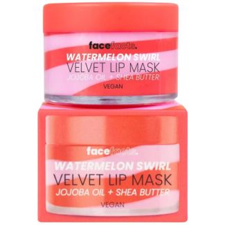 Face Facts Velvet Lip Mask- Watermelon Swirl