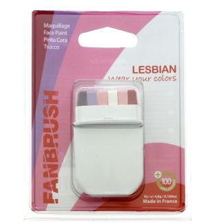 Wholesale FANBRUSH Face Paint - LESBIAN