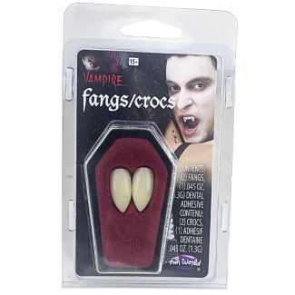 Vampire Dracula Fangs/Crocs - Halloween Fancy Dress