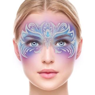 Fantasy Face Glitter Makeup Decoration - 10x13cm