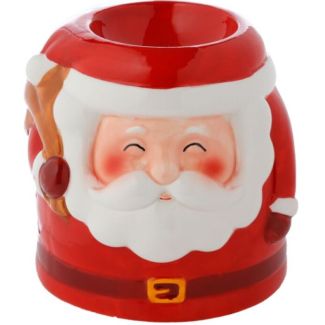 Christmas Ceramic Oil Burner Santa Shaped