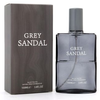Wholesale Fine Perfumery Mens Eau De Toilette - Grey Sandal