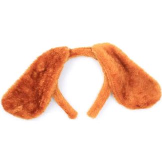 Floppy Furry Fabric Puppy Dog Ears Aliceband - (1.5cm Wide)