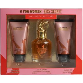 Fragrance Couture G For Women Perfume Gift Set - Sexy Secret (BB -10/27)