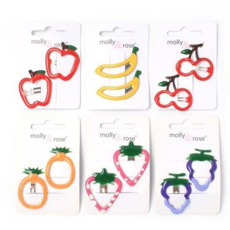 Fruit Shaped Epoxy Sleepies - 4cm