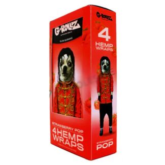 G-Rollz Organic HMP Wraps - Strawberry Pop