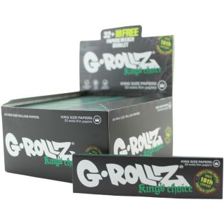 G-Rollz King Size Papers Plus Extra Thin Paper