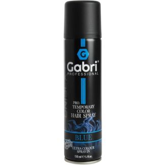 Gabri Pro Temporary Color Hair Spray- Blue 150ml (BB-09/29)