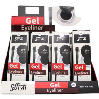 Saffron Gel Eyeliner - Black 