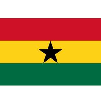 Ghana's Flag 5ft x 3ft