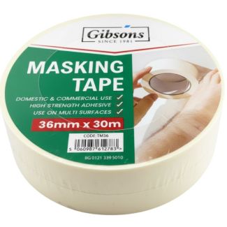 Gibsons Masking Tape (36mm x 30M)