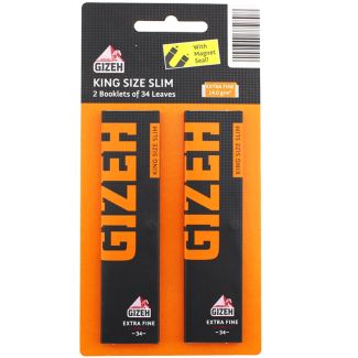 Wholesale Gizeh King Size Slim Twin Pack R-Papers
