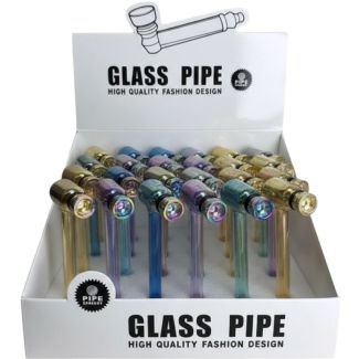 Glass Pipe Hammer Design - 12.5cm