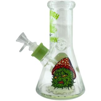 Glass Waterpipe Mix Design - Assorted  (8inch)