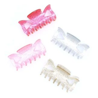 Glitter Effect Clamp - Assorted Colours