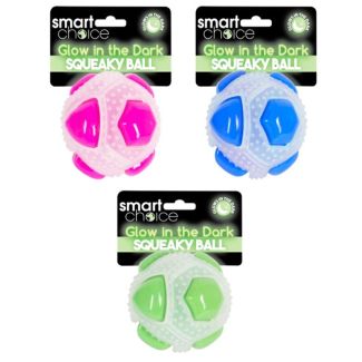 Glow In The Dark Ball Dog Toy 