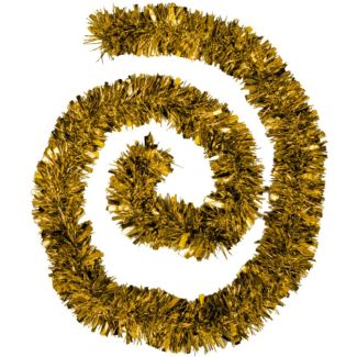 Christmas Tinsel Garland- Gold (1.8m)