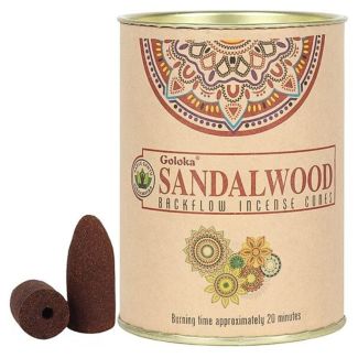 Goloka Backflow Incense Cones 