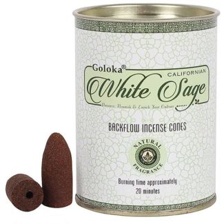 Goloka Backflow Incense Cones 