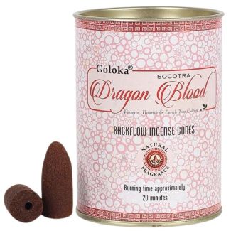 Goloka Backflow Incense Cones 