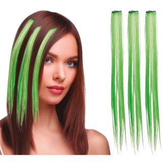 Hair Extensions - Green- 50cm