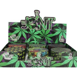 4-Part "Leaf Design" Metal Handmuller - Assorted Designs