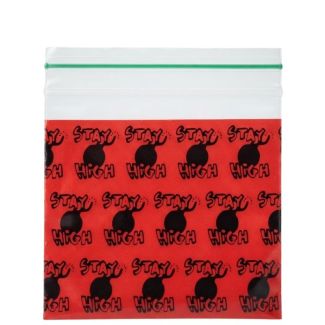 Grip Seal Bomb Printed Bags (30 x 30mm)