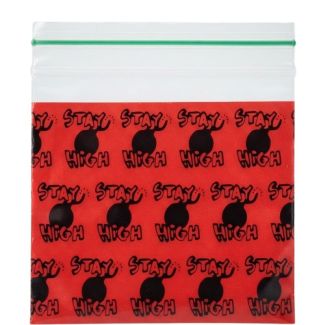 Grip Seal Bomb Printed Bags (40 x 40mm)