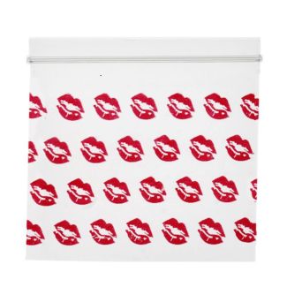 Grip Seal Printed Resealable Bags Red Lips (30 x 30 mm)