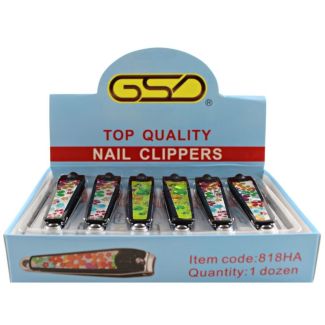 GSD Nail Clippers - Floral Design 