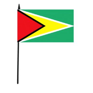 Guyana Table Flag - 6" x 4"
