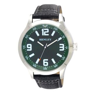 Wholesale Men's Henley Classic Stitched Watch- Tan/ Black