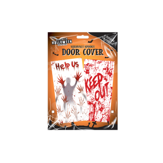 Halloween Seriously Spooky Door Cover 