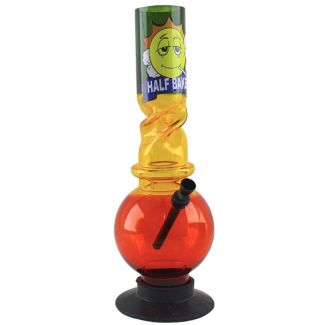 Half Baked Acrylic “Hairy Mary” Design Waterpipe 