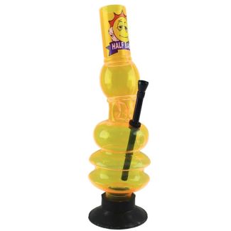 Half Baked Acrylic “There She Goes” Design Waterpipe (12Inch)