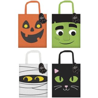 Halloween-Themed Design Felt Bag - Assorted  (L22 x W18.5cm)