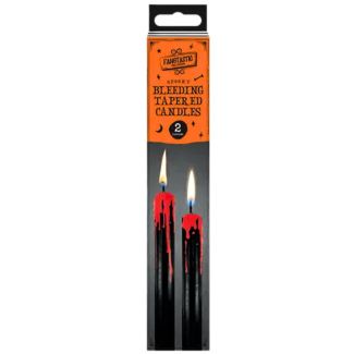 Halloween Bleeding Tapered Candles  (Pack of 2)