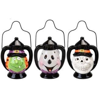 Halloween Decorative LED Light Up Lantern- Assorted