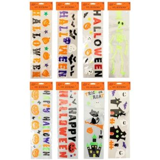 Halloween Gel Stickers - Assorted Design