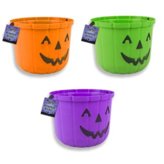 Wholesale Halloween Pumpkin Basket - Assorted Colours 