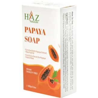 Haz Papaya Vegan Soap - 100g