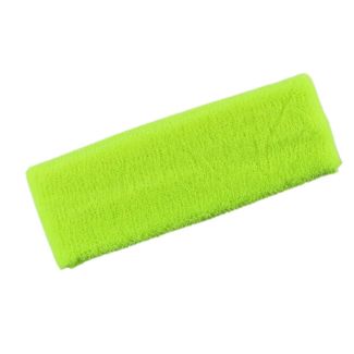 Wholesale Head Sweatbands Neon Yellow