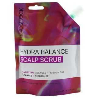 HeadShock Hydra Balance Clarifying Scalp Scrub - Seaweed & Jojoba Oil  (200ml)