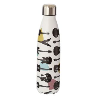 Wholesale Headstock Guitar Reusable Stainless Steel Hot & Cold Thermal Insulated Drinks Bottle - 500ml