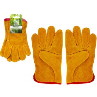 Heavy Duty Leather Work Gloves 